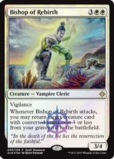 【Foil】《再誕の司教/Bishop of Rebirth》(Draft Weekend)[XLN-P] 白R