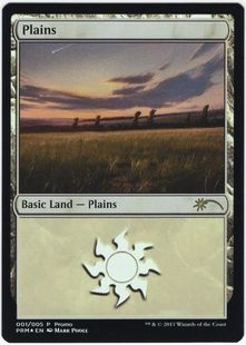 【Foil】《平地/Plains》(Illus.Mark Poole)[流星マーク] 土地