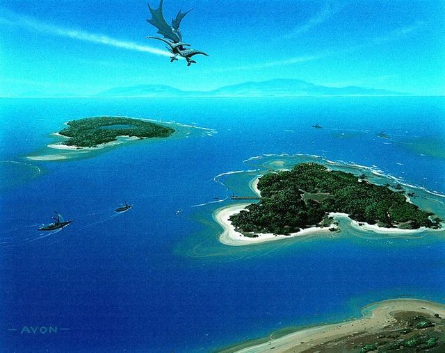 ポスター《島/Island》A (PO2) by John Avon
