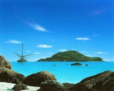 ポスター《島/Island》C  (PO2) by John Avon