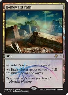 Foil】《家路/Homeward Path》 (ジャッジ褒賞)[流星マーク] 土地 