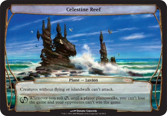 《Celestine Reef》次元カード(その他プロモ)