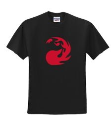 【Legion Supplies】RED MANA SYMBOL T-SHIRT ? UNISEX XXL size