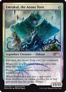 Foil】《引き裂かれし永劫、エムラクール/Emrakul, the Aeons Torn 