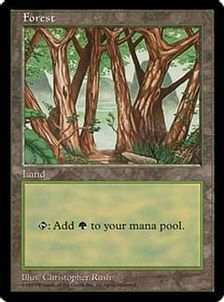 APAC2)《森/Forest》(Illus.Christopher Rush)[APACランド] 土地 