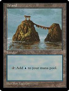 APAC2)《島/Island》(Illus.Bob Eggleton)[APACランド] 土地 | 日本 