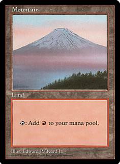 APAC3)《山/Mountain》(Illus.Edward P.Beard Jr.)[APACランド] 土地