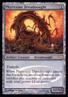 Foil】《ファイレクシアン・ドレッドノート/Phyrexian Dreadnought 