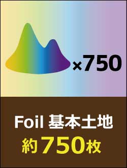 Foil基本土地 約750枚 | 日本最大級 MTG通販サイト「晴れる屋」