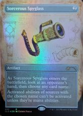 【Foil】(693)■設計図■《魔術遠眼鏡/Sorcerous Spyglass》[SLD] 茶R