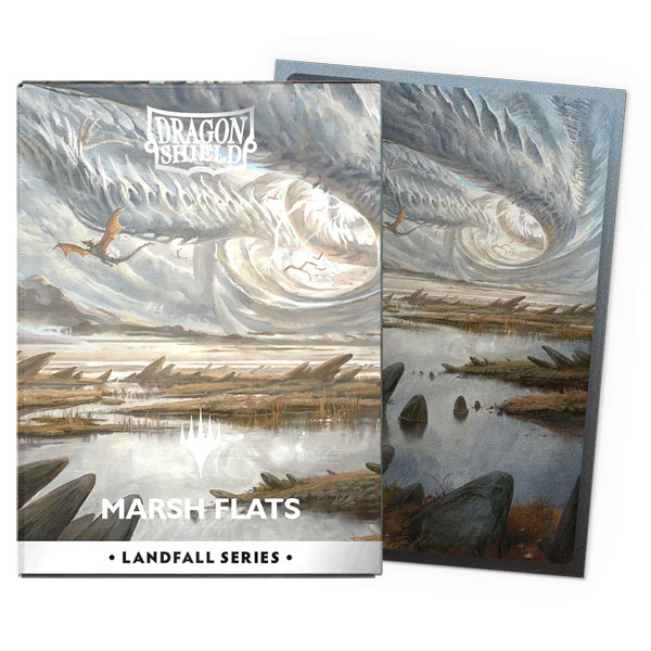 ドラゴンシールド Landfall Series - Marsh Flats License Sleeves AT