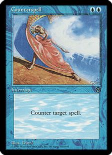 《対抗呪文/Counterspell》(アリーナ)[Mマーク] 青