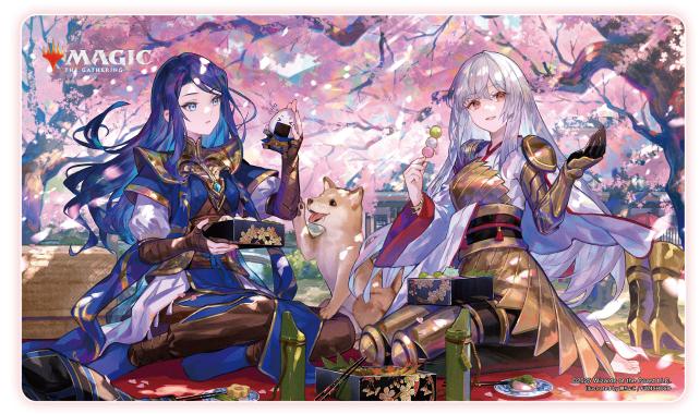 放浪皇のお花見キャンペーン プレイマット ※2人 Ver P2452