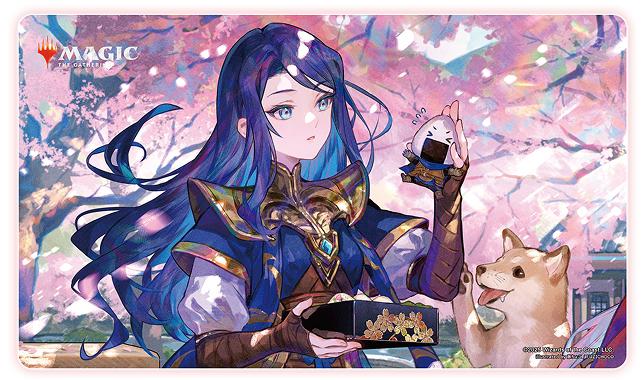 放浪皇のお花見　ナーセット　プレイマット Playmat The Wandering Emperor's Cherry Blossom Viewing The