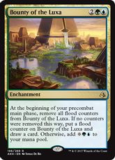 【Foil】■プレリリース■《ルクサの恵み/Bounty of the Luxa》[AKH-PRE] 金R