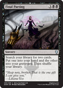 【MTG】最後まで… 最後の別れ/Final Parting《日本語》【CMM】