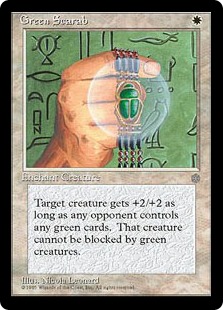 Green Scarab