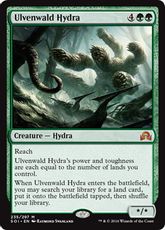 【Foil】■プレリリース■《ウルヴェンワルドのハイドラ/Ulvenwald Hydra》[SOI-PRE] 緑R