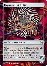 【Foil】《Hypnotic Swirly Disc/Hypnotic Swirly Disc》[UST] 茶R