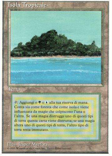 Tropical Island》[3ED] 土地R | 日本最大級 MTG通販サイト「晴れる屋」