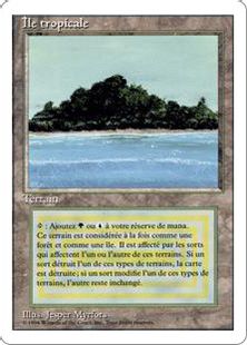 Mtg Tropical Island シングルカード Gisdron Es