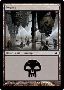 (296)《沼/Swamp》[RAV] 土地
