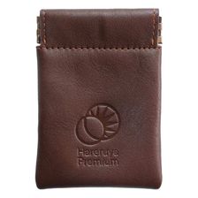 MTG レアダイス クリスタルダイス 20面 プレリ限定ポーチ、ダイスセット Hareruya Premium 本革コンパクトダイスポーチ （ブラウン