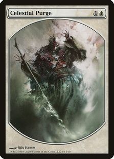 □テキストレス□《天界の粛清/Celestial Purge》[褒賞プログラム] 白