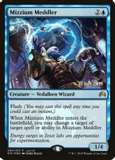 【Foil】《ミジウムの干渉者/Mizzium Meddler》(発売記念)[ORI-P] 青R