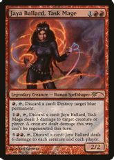 【Foil】《特務魔道士ヤヤ・バラード/Jaya Ballard, Task Mage》(リセールプロモ)[流星マーク] 赤R