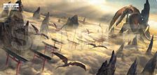 GP京都2015 オリジナルプレイマット「竜と鳥居」　通常版 P0089