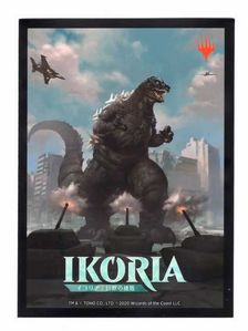 イコリア:巨獣の棲処』限定カードスリーブ《原始の王者、ゴジラ/Godzilla, Primeval Champion》 | 日本最大級 MTG 通販サイト「晴れる屋」