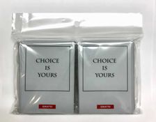GRATS！スリーブ「CHOICE IS YOURS」100枚入り