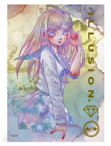 【でんちゃん☆オリジナルトークン】＃16 イリュージョン「JKなんて幻想だ」