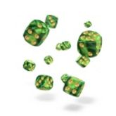 oakie doakie DICE 12mm Gemidice - Jungle 36個入り :ODD400034