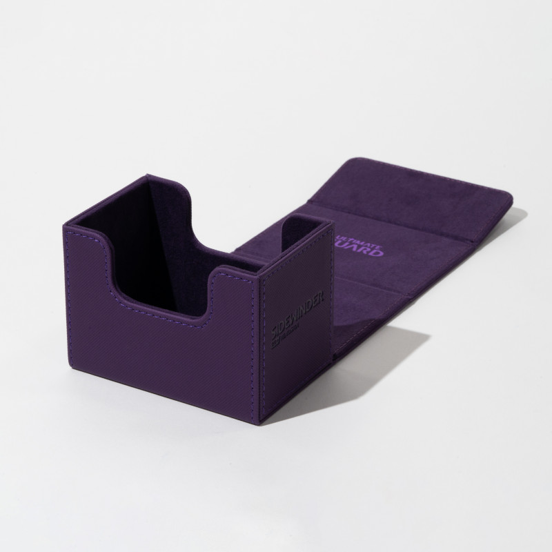 アルティメットガード社 サイドワインダーデッキケース 80+ Xenoスキン モノカラー  (紫) :UGD011208