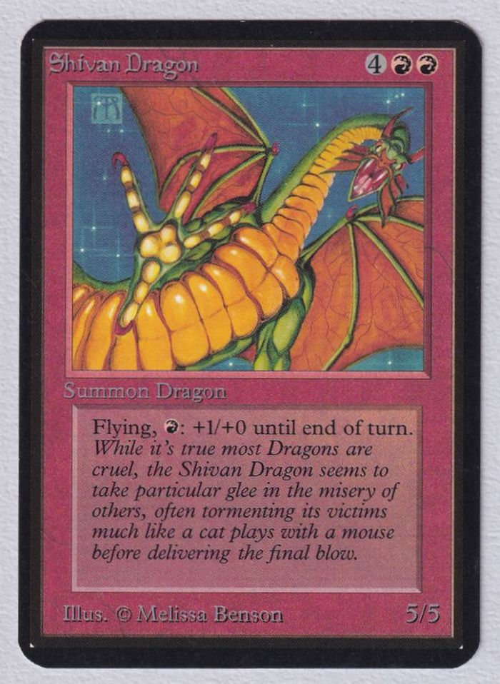 Foil】《シヴ山のドラゴン/Shivan Dragon》[10ED] 赤R | 日本最大級 
