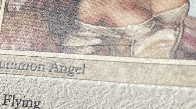 《セラの天使/Serra Angel》[LEA] 白U