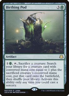 Foil】《出産の殻/Birthing Pod》[ジャッジ褒賞] 緑R | 日本最大級 MTG