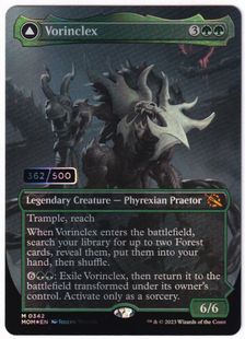2022超人気 MTG 飢餓の声、ヴォリンクレックス 409/500 ダブル ...