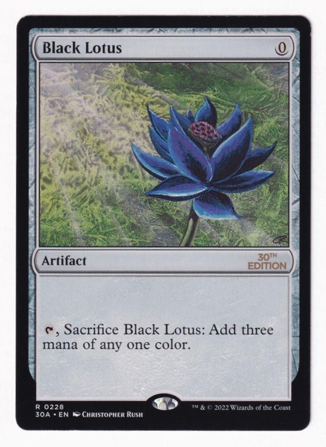 《Black Lotus》[30A] 茶R