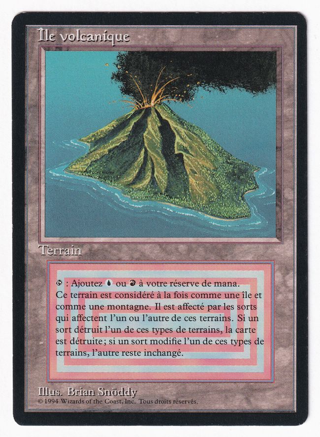 《Volcanic Island》[3EDBB] 土地R