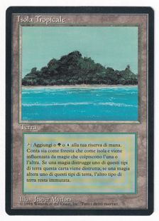 マジック：ザ・ギャザリング Tropical  LEB BGS9 Tropical Island LEB BGS9