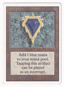 委託商品】《Mox Sapphire》[2ED] 茶R SP- | 日本最大級 MTG通販