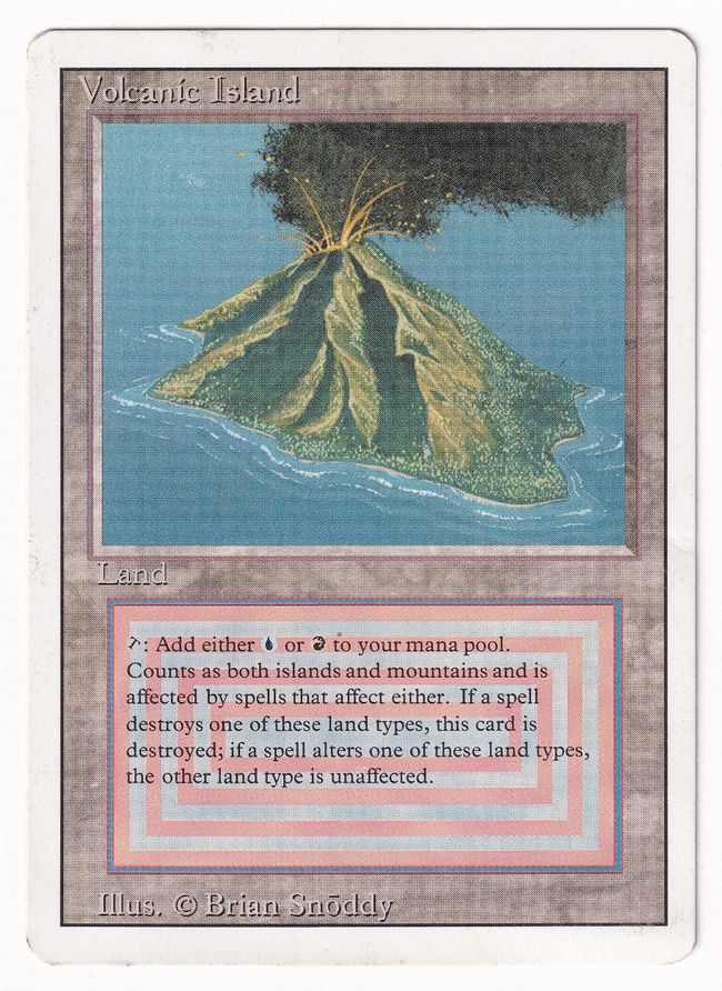 《Volcanic Island》[3ED] 土地R | 日本最大級 MTG通販サイト 