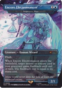 808)□Borderless□《Encore Electromancer》//《Snapcaster Mage