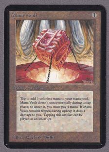 委託商品】《魔力の櫃/Mana Vault》[LEA] 茶 SP+ | 日本最大級 MTG通販 