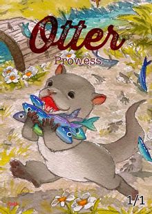 でんちゃん☆オリジナルトークン】＃45カワウソ「おさかなどろぼう