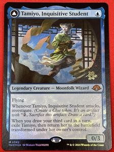 MTG 知りたがりの学徒、タミヨウ 日本語