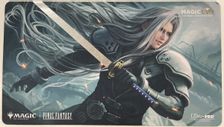 箔押しプレイマット　威名のソルジャー、セフィロス　FINAL FANTASY MagicCon:Las Vegas 2025 限定箔押しプレイマット《威名の